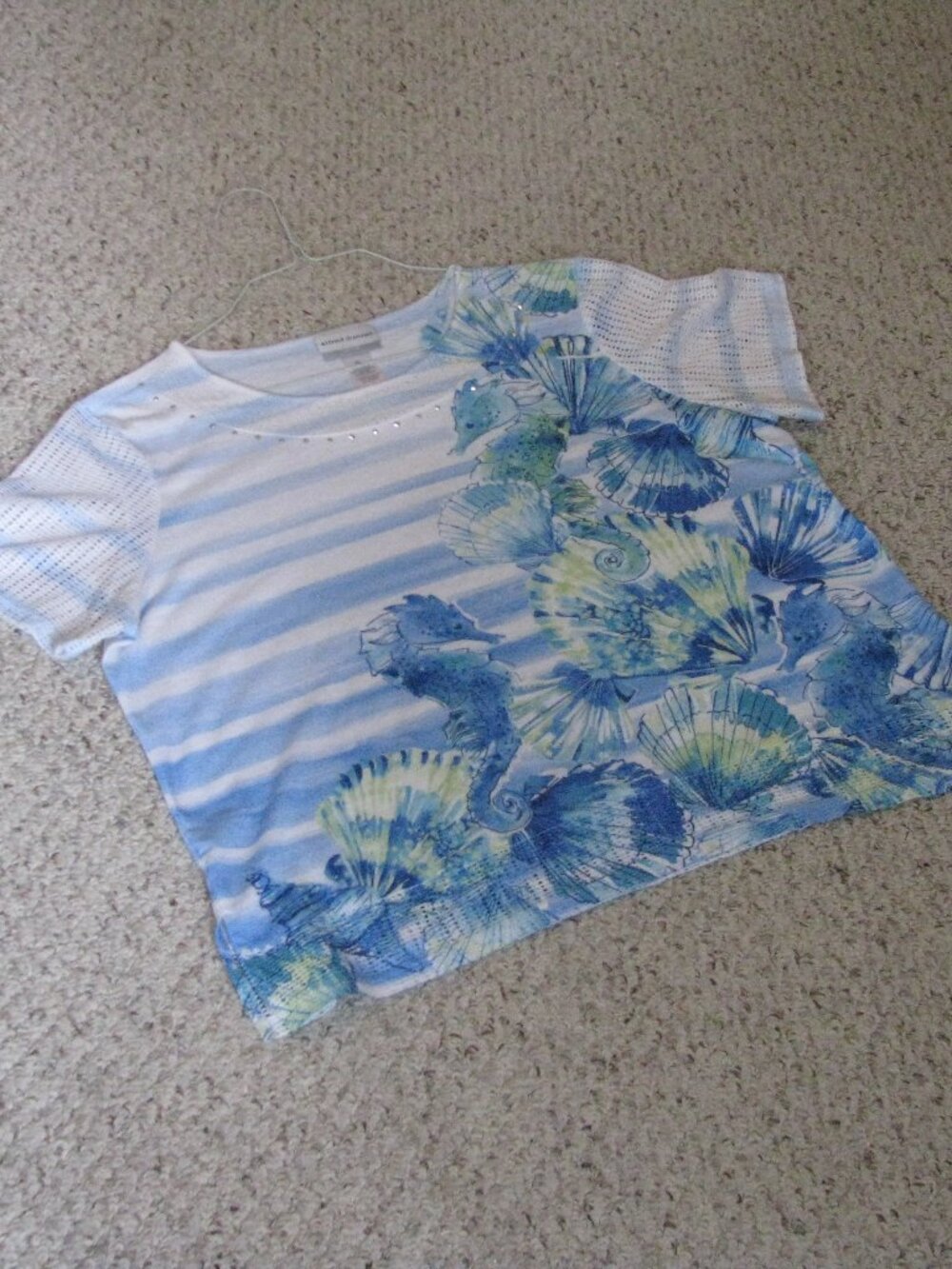 Alfred Dunner Short Sleeved Top